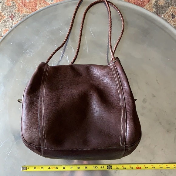Fossil genuine leather hobo bag / purse - Picture 13 of 15